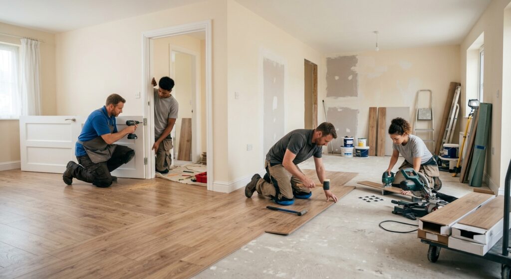 laminant parke işçilik